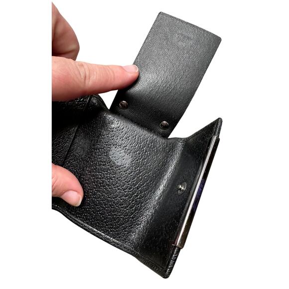 Gucci Black GG Canvas and Leather Trifold Key Holder (6 Keys) - Picture 4 of 15